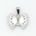 Fine stainless steel butterfly shape jewelry,memory plain silver sets engagements china factory price